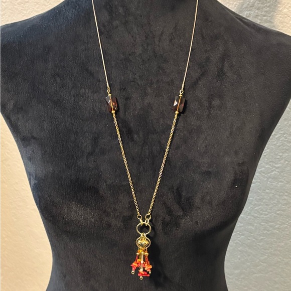 Handmade Jewelry - Goddess Brigid Fire Pendant Necklace